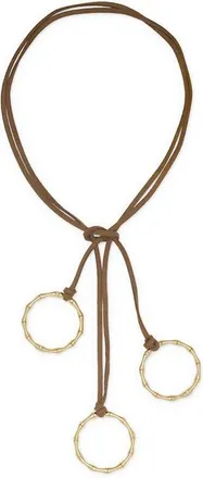 Ramy Brook Chiara Wrap Necklace in Brown/gold at Nordstrom