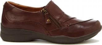 Jambu Womens Thea Slip-On Shoe - Wide In Dark Brown