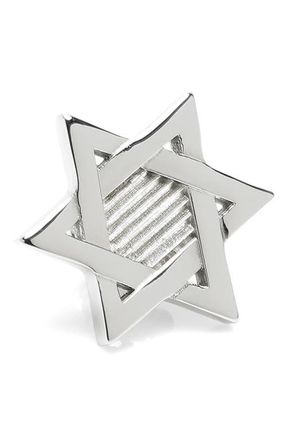 Cufflinks Inc. Star of David Lapel Pin in Silver at Nordstrom