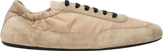 Prada Kameel Lage Sneakers - Dames - Sneakers - Bruin - 40 EU - Schoenen