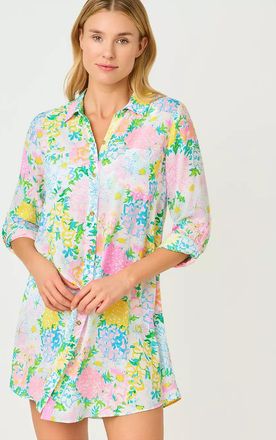 Lilly Pulitzer Natalie Shirtdress Cover-Up