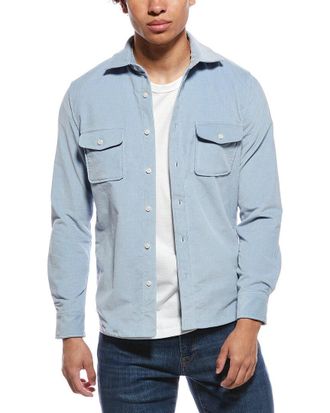 Reiss Tucci Twin Pocket Cord Top