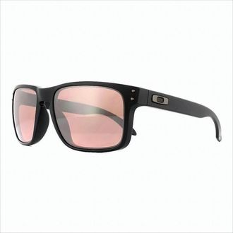 Oakley Matte Black Rectangular Frame Oakley Sunglasses