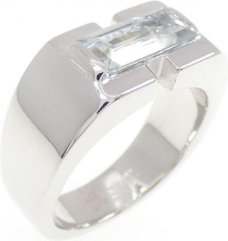 Herm&egrave;s White Gold White Gold (18K) Band Ring (Pre-Owned)