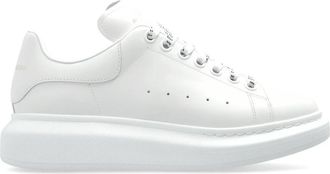 Alexander McQueen Oversized Sneaker - Dames - Sneakers - Wit - 36 1/2 EU - Leer - Schoenen