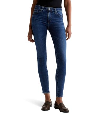 AG - Adriano Goldschmied Jeans Womens Farrah Mid Rise Skinny Jean, Vp 10 Years Zurich, 32