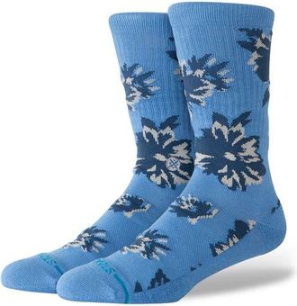 Stance Replica Cotton Blend Crew Socks in Blue at Nordstrom, Size Large