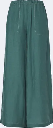 Eres &Eacute;blouissant linen wide-leg pants