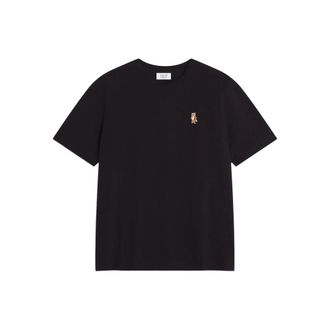 Maison Kitsuné T Shirt Nero-Uomo
