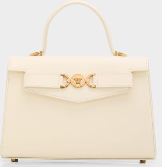 Versace Medusa 95 Leather Top-Handle Bag
