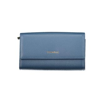 Coccinelle Blue Leather Women Womens Wallet