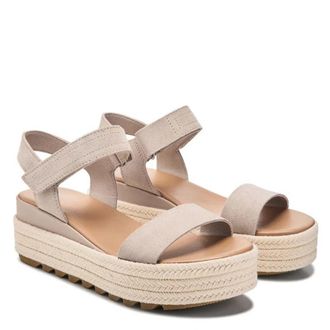 Sorel Cameron Sandal Womens Crushed Clay Suede Flatform Espadrille ZOGG3854