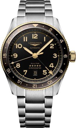 Longines Spirit Zulu Bracelet Watch, 39mm in Black at Nordstrom