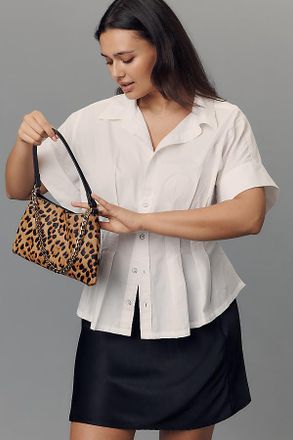 Pilcro The Bobbie Short-Sleeve Fitted-Waist Blouse by Pilcro