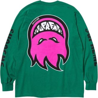 SUPREME x Spitfire SS26 Bighead L/S T-Shirt Green SUP-SS26-335-GRN