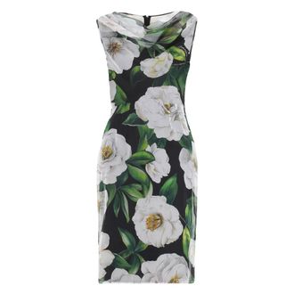 Dolce & Gabbana Dames, Jurken, Veelkleurig, Maat: M Zijde
