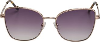 Liu Jo Vrouwen Vierkante Metaal Zonnebril LJ141S