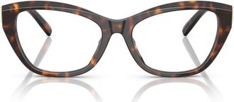 Tiffany & Co. 54mm Cat Eye Optical Glasses in Havana/Demo Lens at Nordstrom