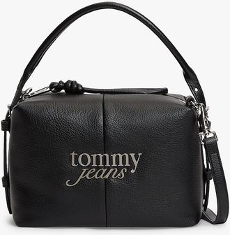 Tommy Hilfiger Womens Tommy Jeans Pebbled Crossbody Bag - Black