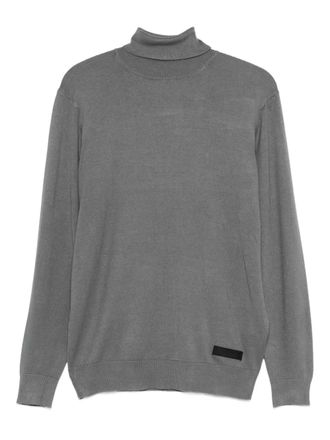 John Richmond roll-neck sweater - Grey