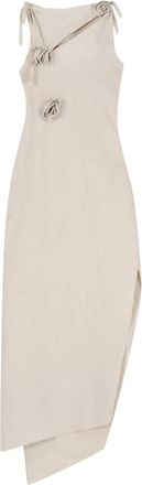 Coperni Rosette Knots Flower Gown Maxi Dress