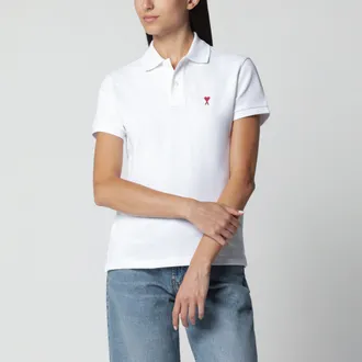 Ami Polo Ami De Coeur bianca