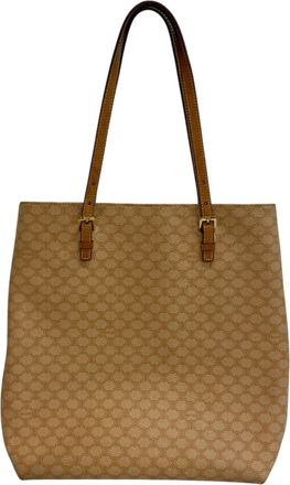 Celine Beige Pvc Tote Bag (Pre-Owned)