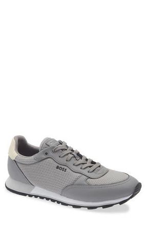 BOSS Parkour Runn Sneaker in Medium Grey at Nordstrom Rack, Size 12Us / 11Uk