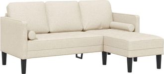 vidaXL Vidaxl - Juego de Sof&aacute; Lino 173 x 131 x 67 cm tela