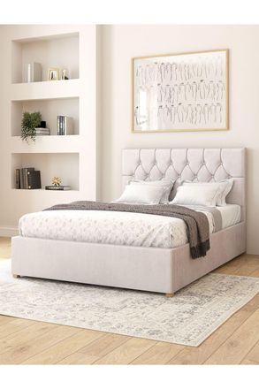 Aspire Home Accents Olivier Electric Adjustable Bed Upholstered in Plush Velvet Fabric with Pocket Sprung Mattress UK Made in Light Grey | Size: Single