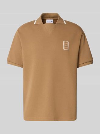Lacoste Loose Fit Poloshirt in Hazel, Gr&ouml;&szlig;e XXXL