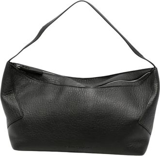 STUDIO NICHOLSON Tassen, Dames, Zwart, ONE Size, Leer, Hagu Schoudertas