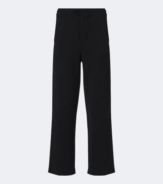 Fendi Cashmere-blend sweatpants
