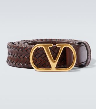 Brown Valentino Garavani Leather Belts: Shop up to −54