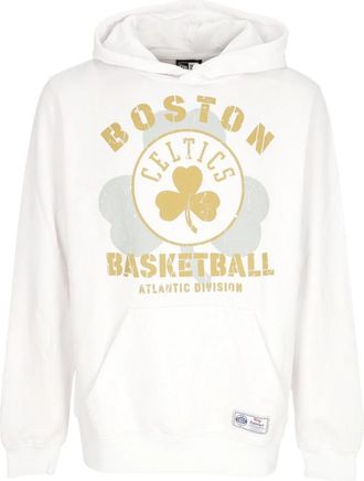 New Era NBA CE Hoodie Boscel - Heren - Hoodies - Wit - XL - Katoen - Hoodies & sweatvesten