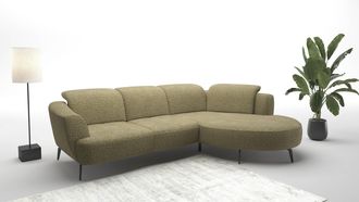 Sit&more Ecksofa »Zoe« ink.Sitztiefenverstellung, wahlweise mit Kopfteilverstellung