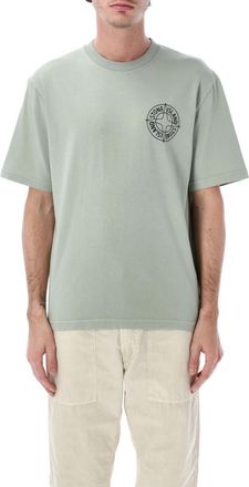 Stone Island Green Logo T-Shirt
