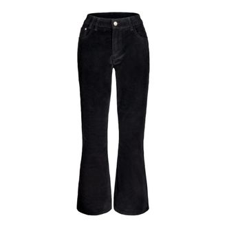 H&eacute;st Vaqueros acampanados - Jeans - Mujer - Negro - 2XL