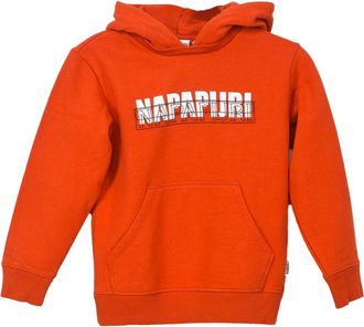 Napapijri Kids Hooded Sweatshirt with Kangaroo Pocket