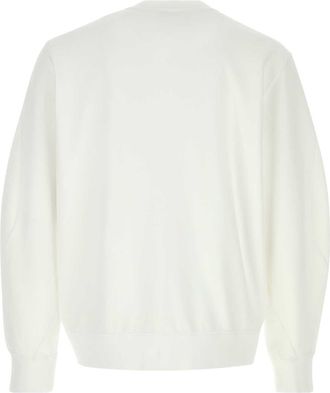 Givenchy Mens White Cotton Sweatshirt Sweater
