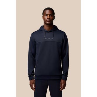 Castore Scuba Hoody Mens Blue Hooded Sweatshirt - Navy - Size Medium