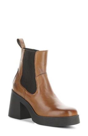 Bos. & Co. Veil Waterproof Platform Bootie in Rich Tan/Dark Brown at Nordstrom Rack, Size 10-10.5Us / 41Eu
