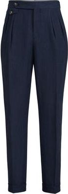Brunello Cucinelli Tailor fit trousers in Blue at Nordstrom, Size 56 It