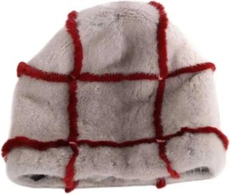 Marni Pre-owned Accessories, female, Gray, Size: ONE SIZE Pre-owned Bonnet