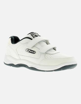 Gola Mens Gola Mens Trainers Belmont Suede Wide Touch Fastening white UK Size - Size: 10