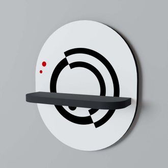 OEM Estante Ovalado Orbital Flow Negro