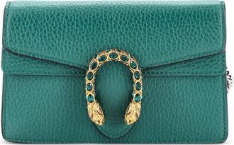 Gucci Dionysus Bag Leather Super Mini clutch bag - Verde