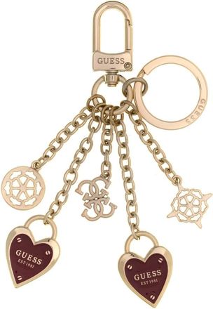 Guess Portachiavi Rosewood - - Accessories - Donna - Giallo - ONE SIZE