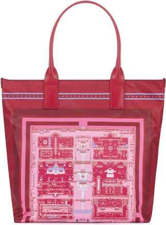Shanghai Tang Double Happiness tote bag - women - Fabric - OS - Red