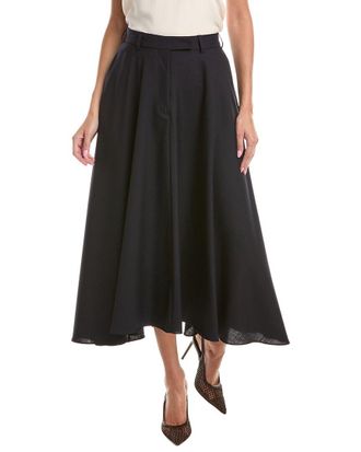 Officine G&eacute;n&eacute;rale Officine Generale Bertille Wool Skirt